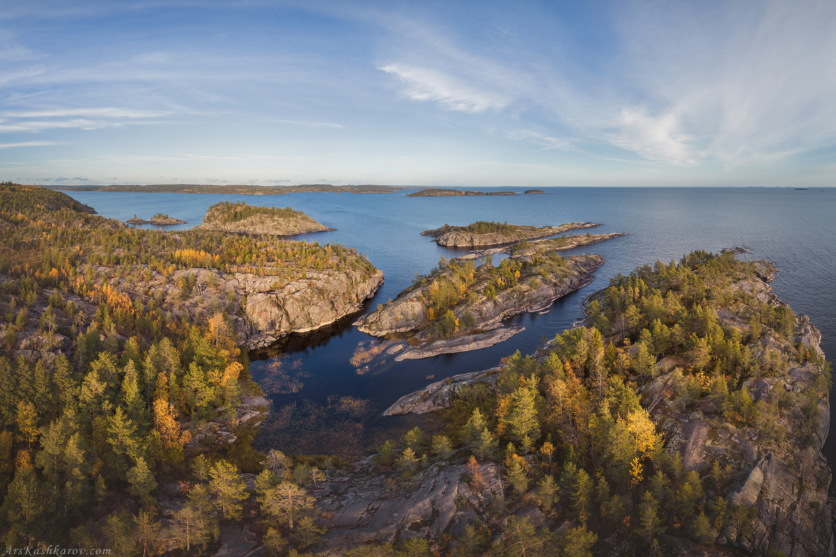 Куркиеки Карелия осенью