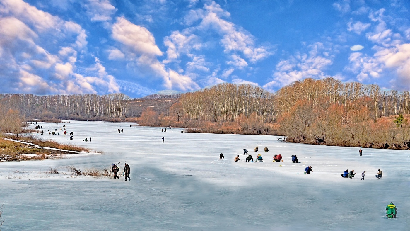 Лапландия подледная рыбалка