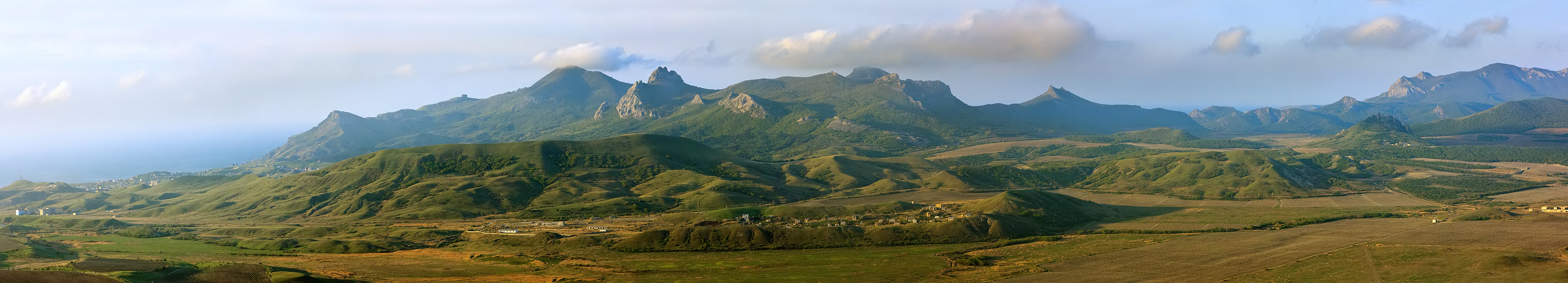 Крым горы панорама