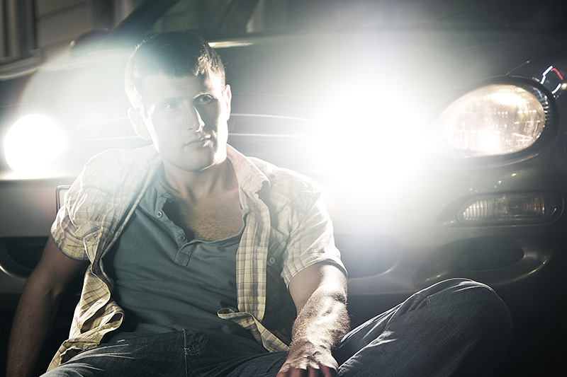 High on light. High Beam Light.
