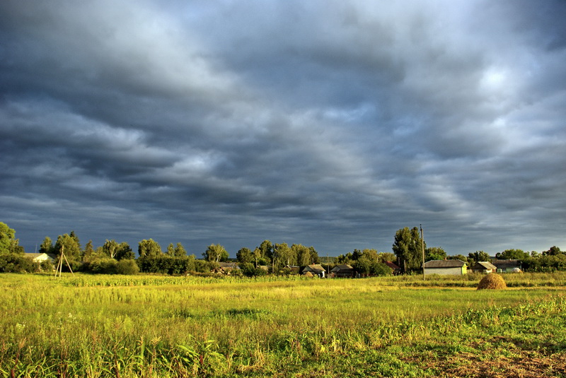 Фото перед грозой