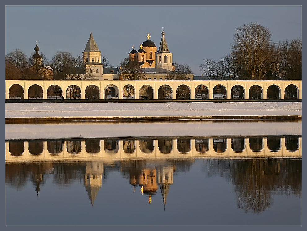 Весна в великом новгороде фото