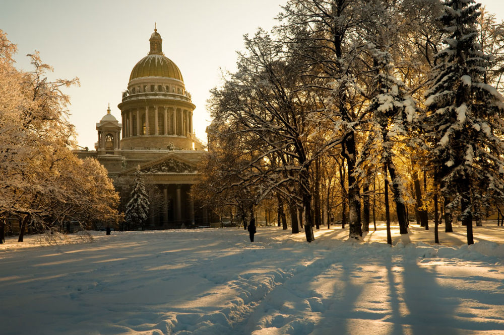 Санкт петербург фото зимой красивые