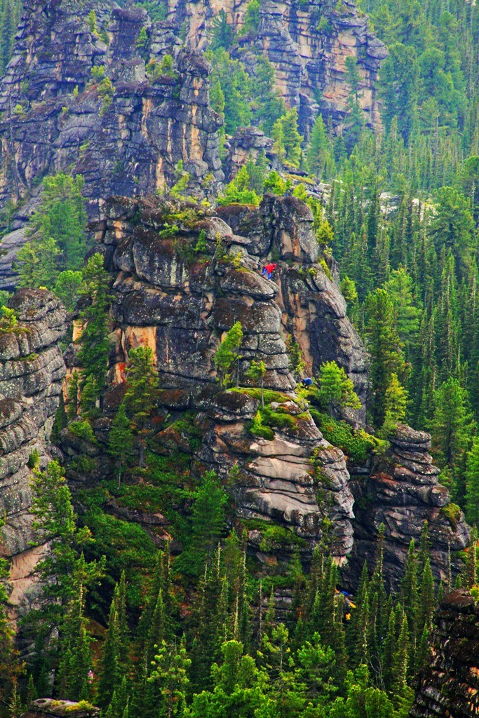 Фото каменный город ергаки