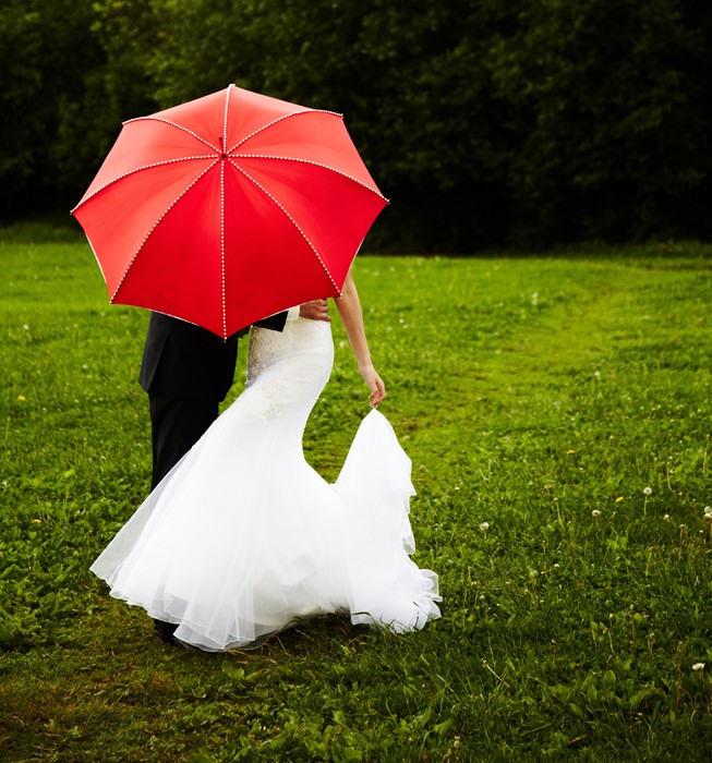 Свадебные зонты для