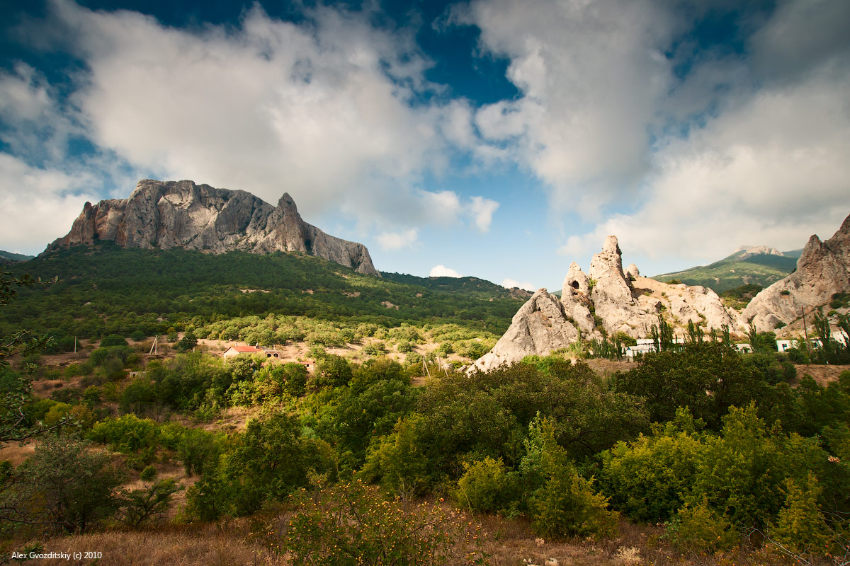 Село Солнечная Долина Крым