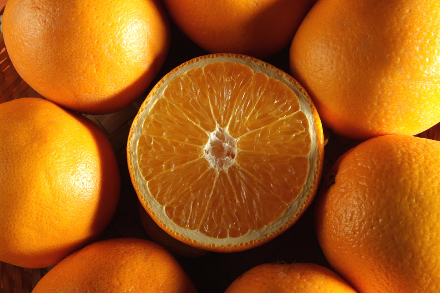 Апельсин в разрезе фото картинки