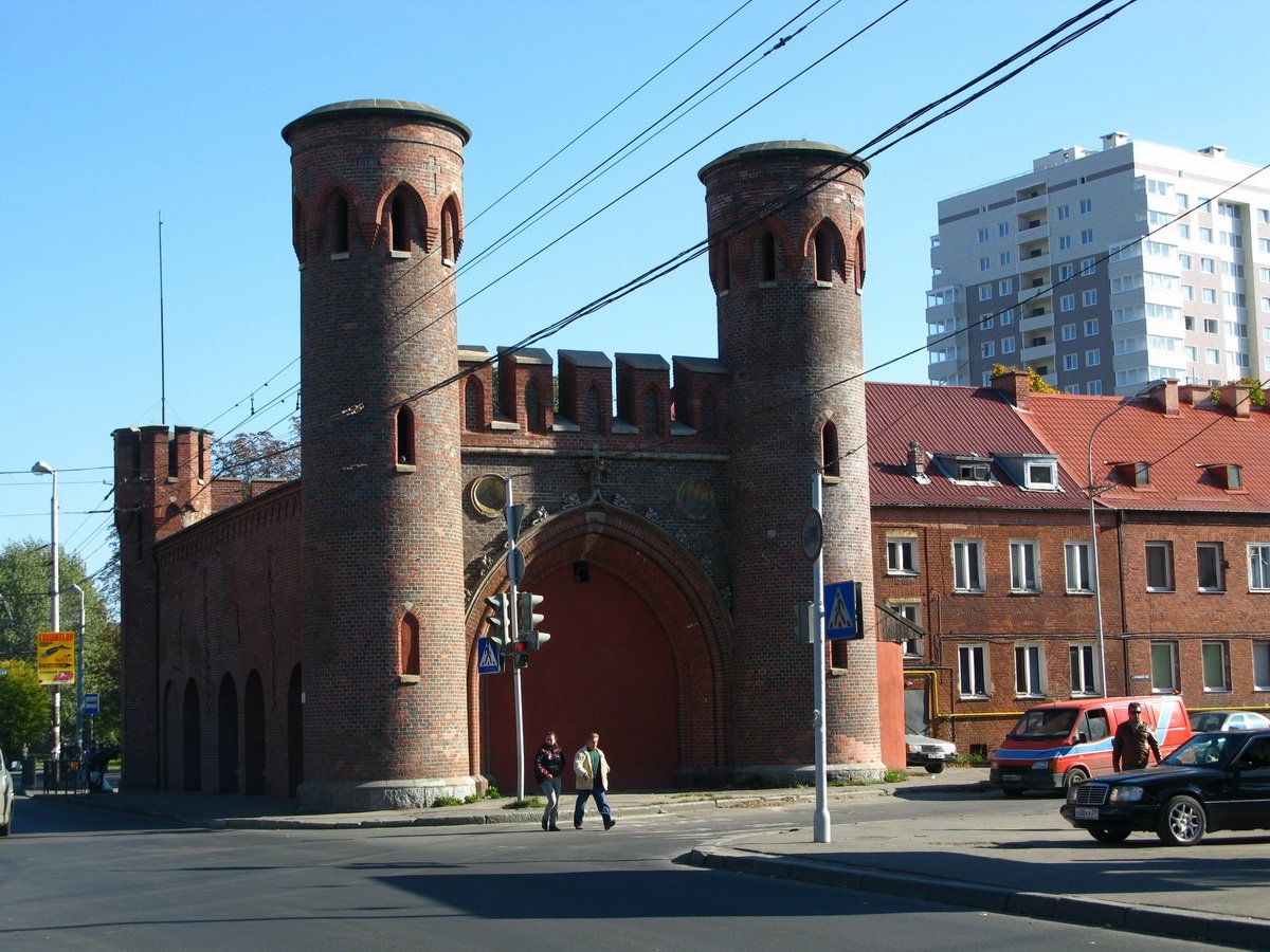 Закхаймские ворота калининград фото