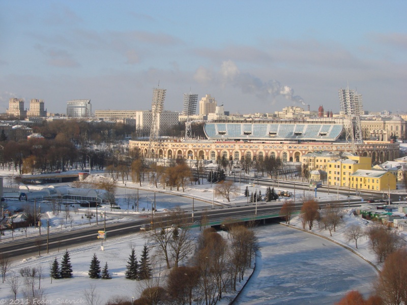 Зимний Минск Фото