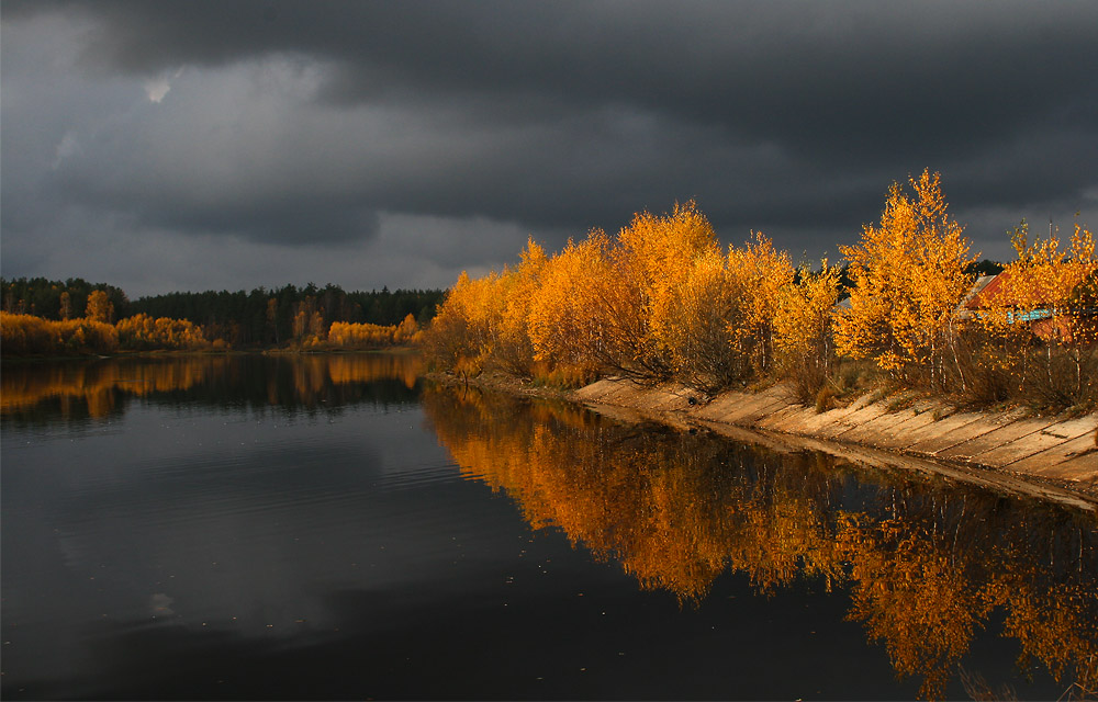 Картинки пасмурно осень