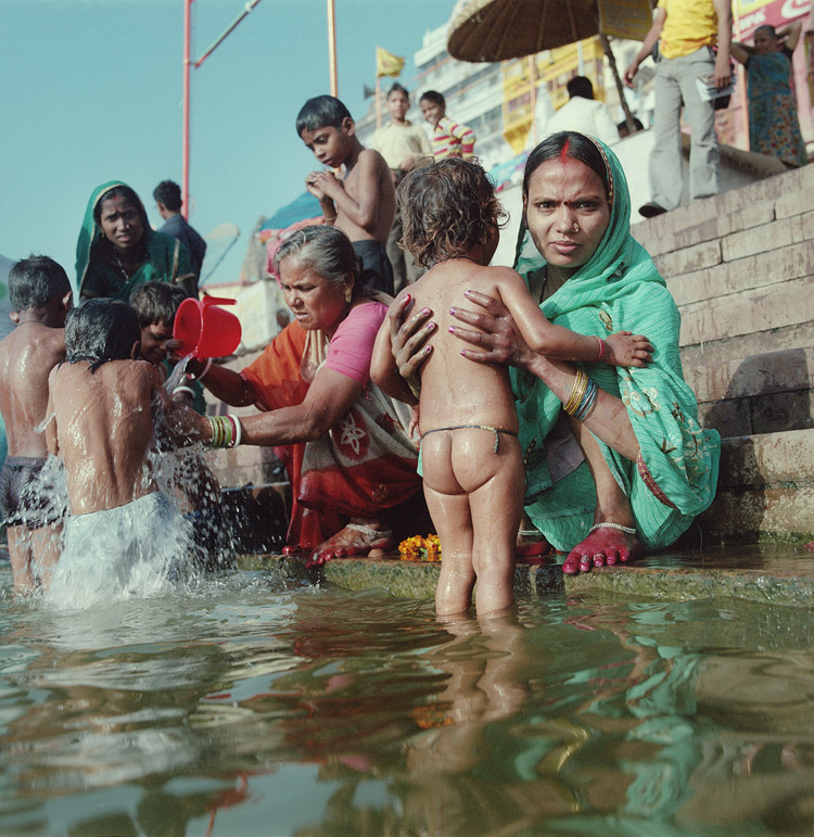 Bathing in Cambodia