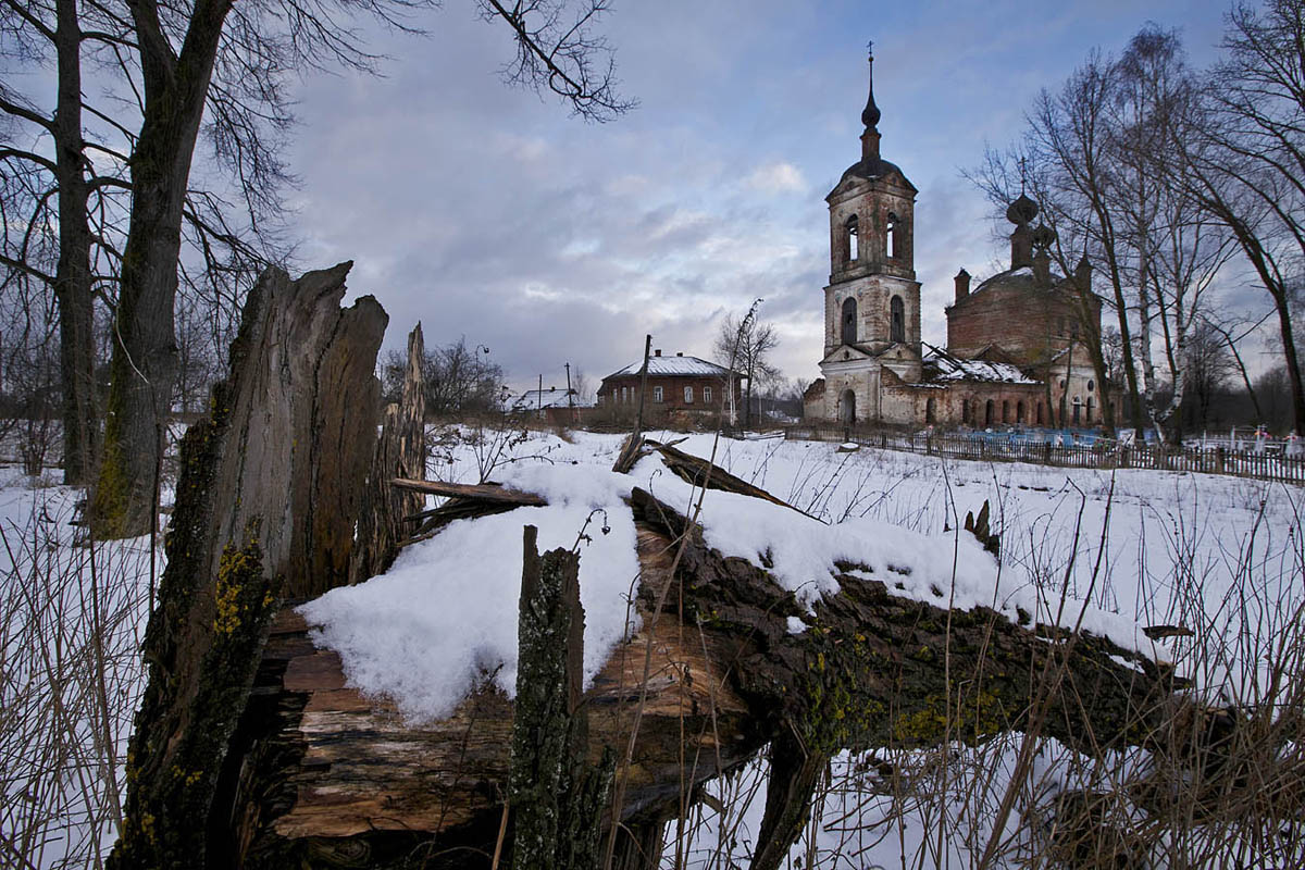 Старые деревенские церкви