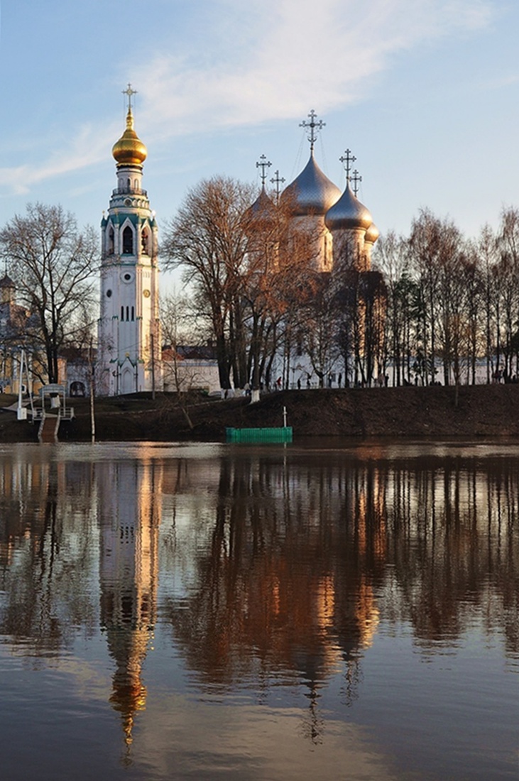 Вологда Софийский собор Весна