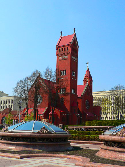 Католический собор в Минске