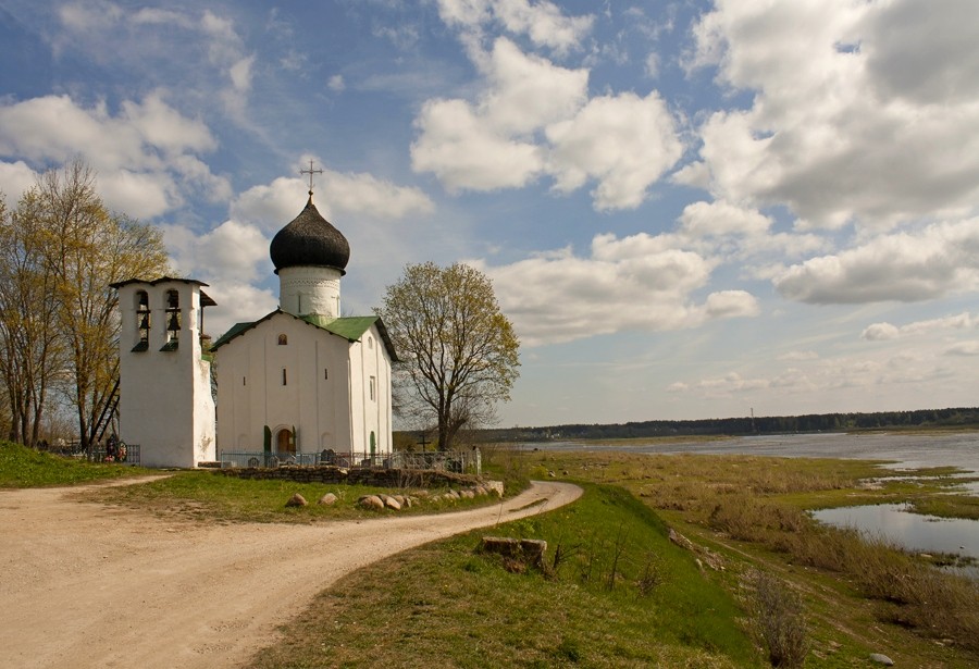 Деревня Родина Псковская область река