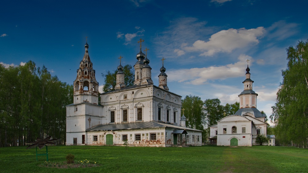 Великий Устюг Спасо Преображенский монастырь