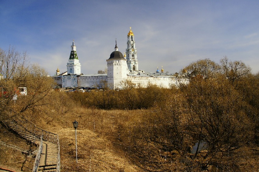 Дорога к храму сергиев посад