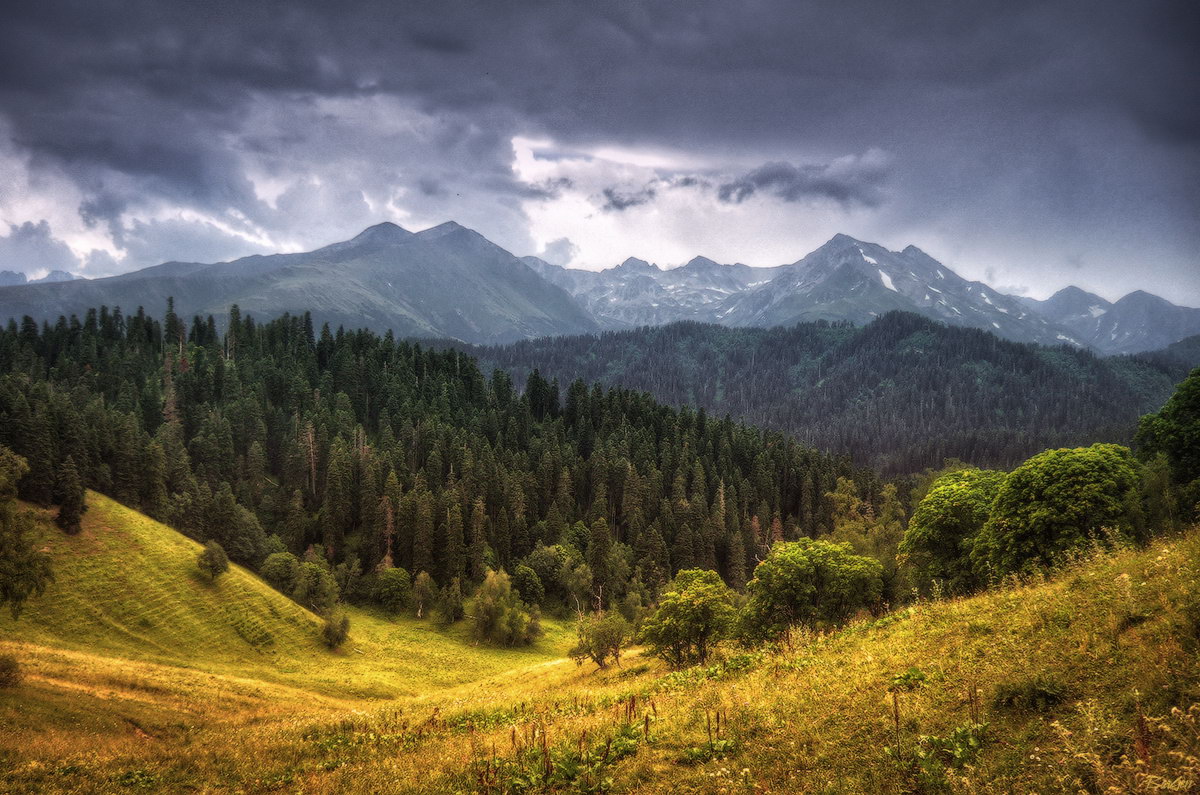 Фото западного кавказа