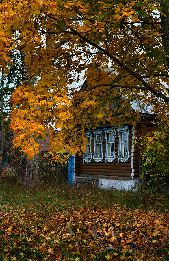 Осень в деревне