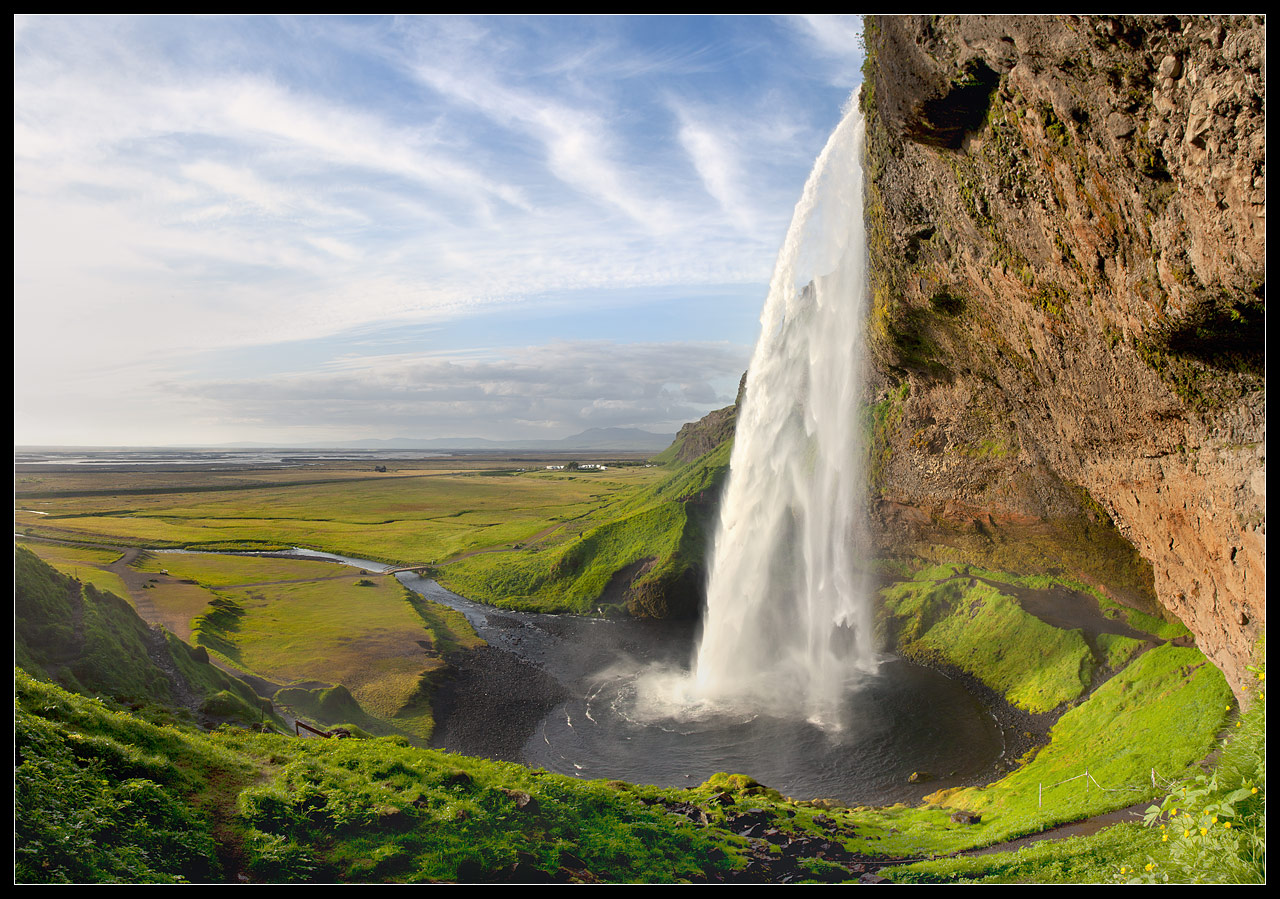 Водопады исландии фото