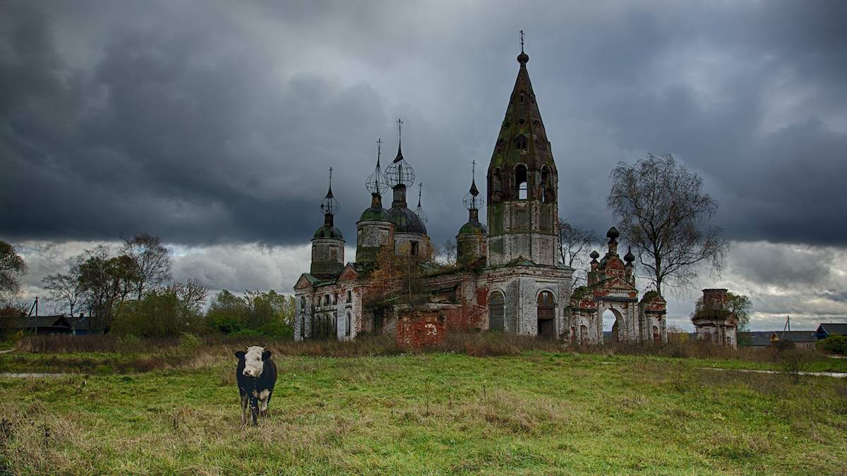 Село остров Ярославская область