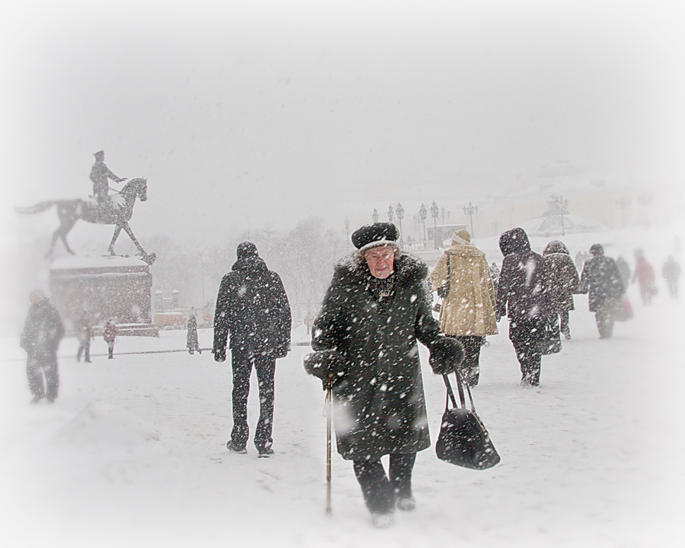 москва метель