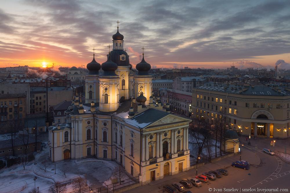 Купола Владимирского собора в Санкт Петербурге