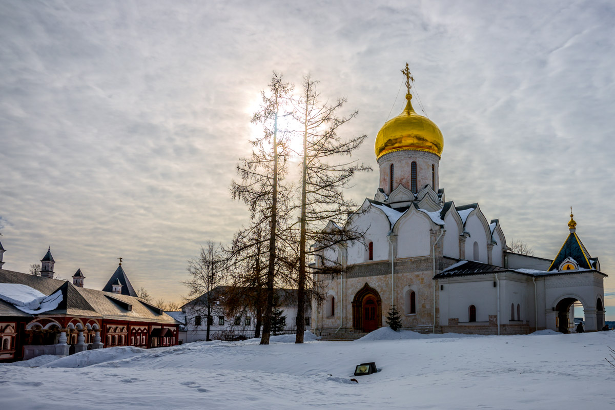 Саввино Сторожевский монастырь зима