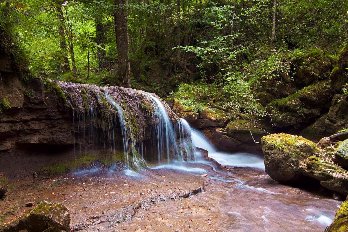 Алебастровый водопад мезмай фото