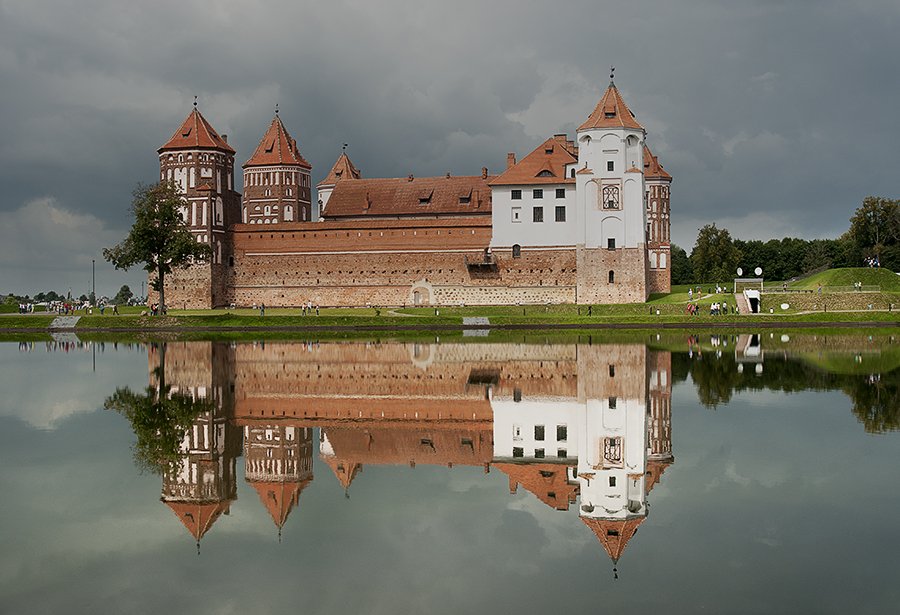 Старые фото мирский замок