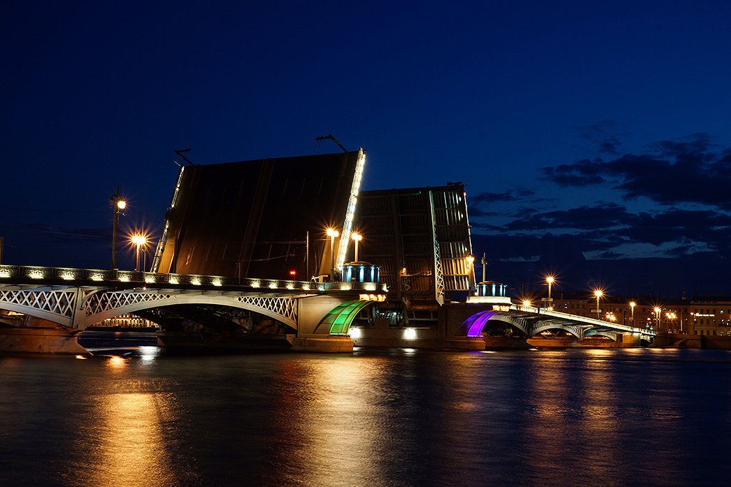 Благовещенский мост в санкт петербурге фото