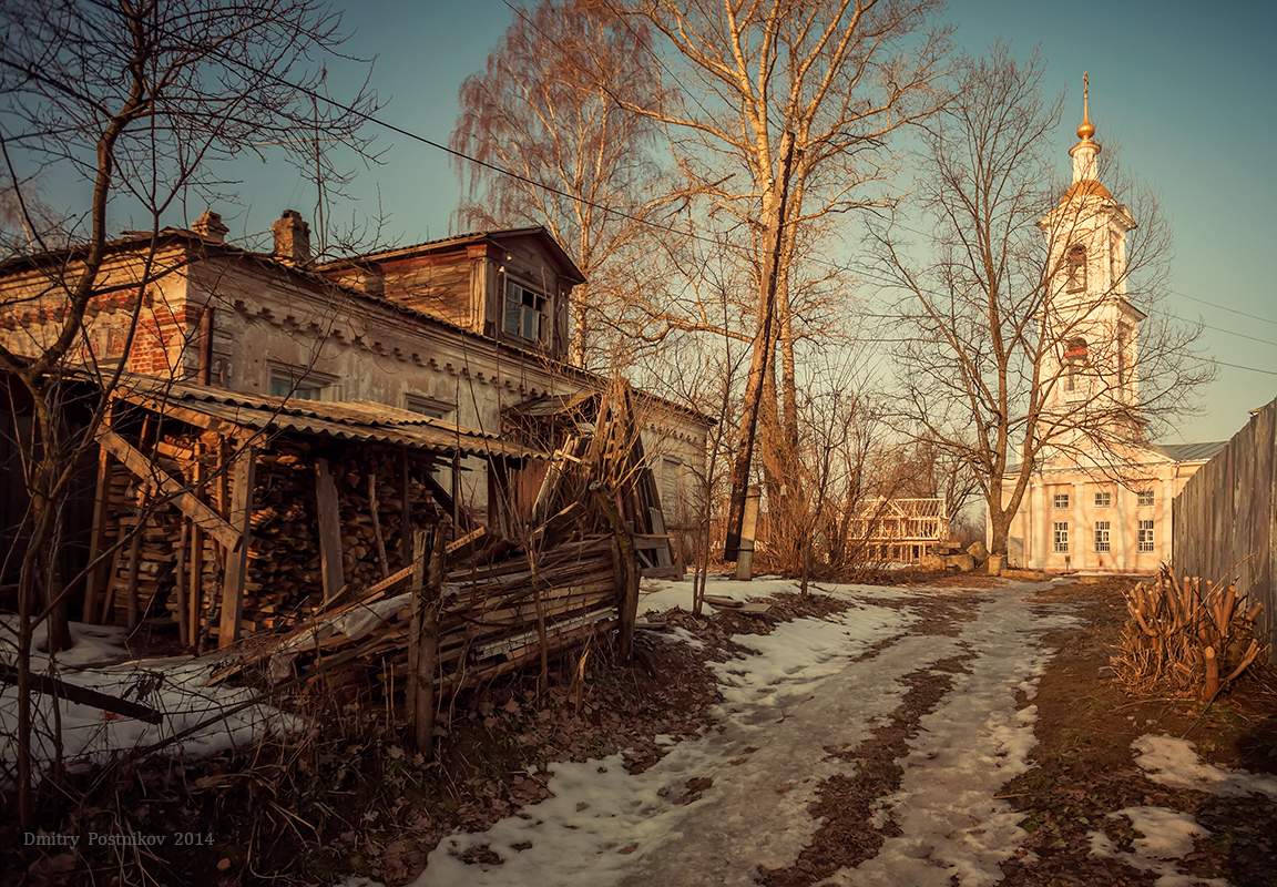 Храмы в глубинке России