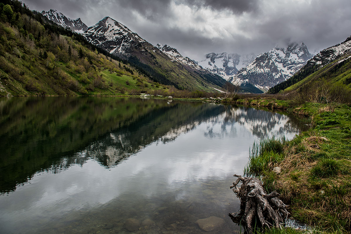 Туманлы кель озеро домбай фото