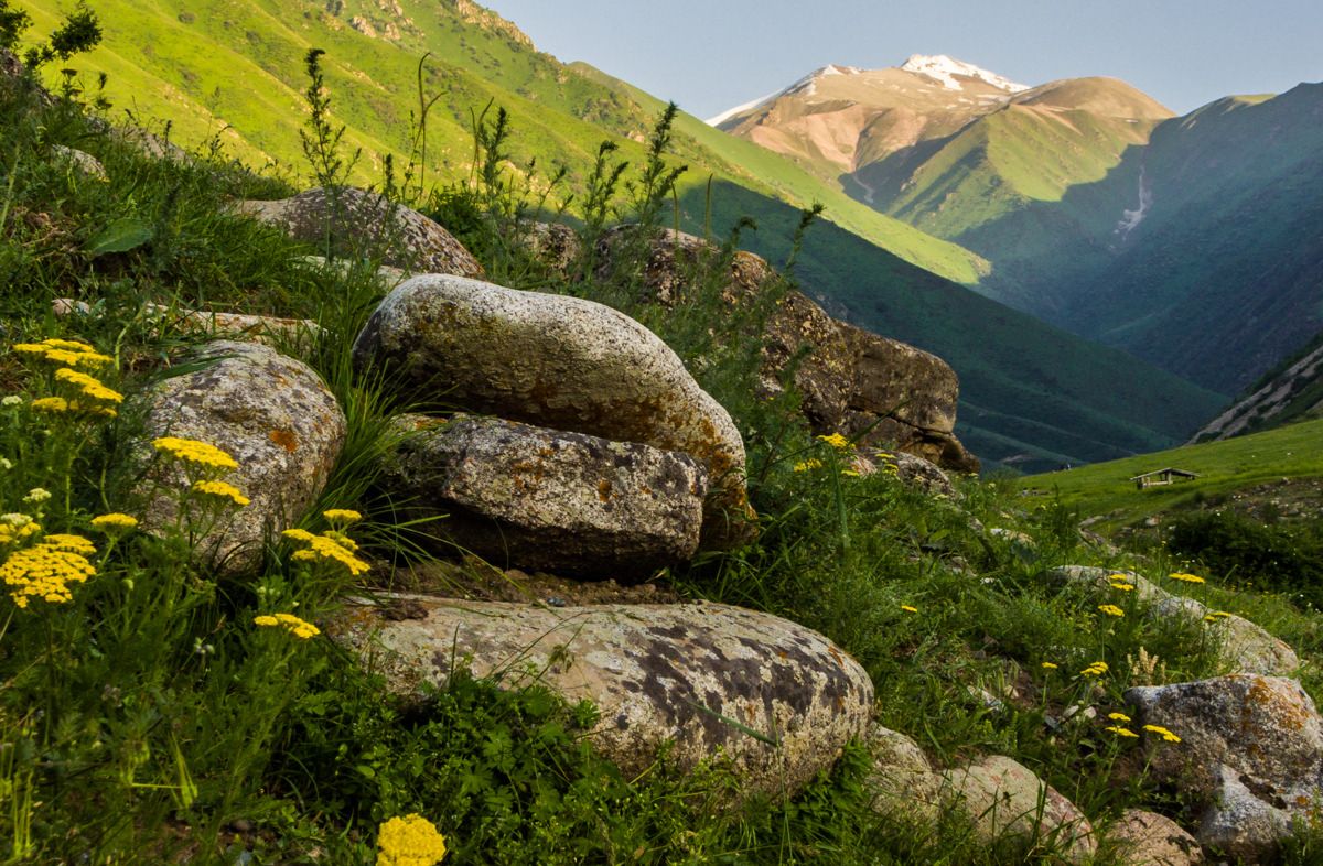 Камни в горах