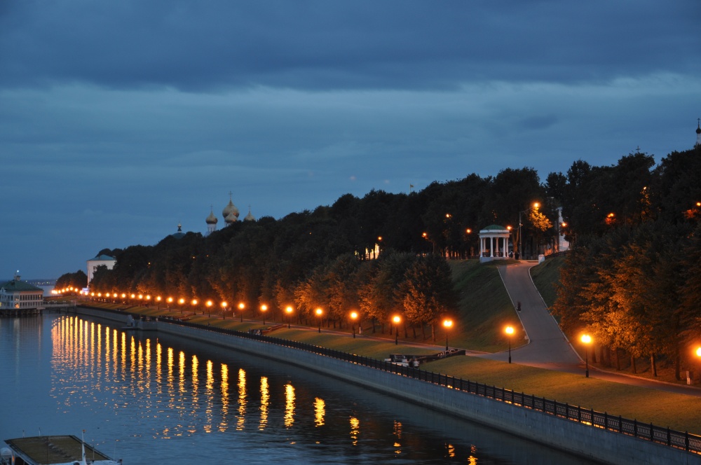 Вечерний ярославль фото