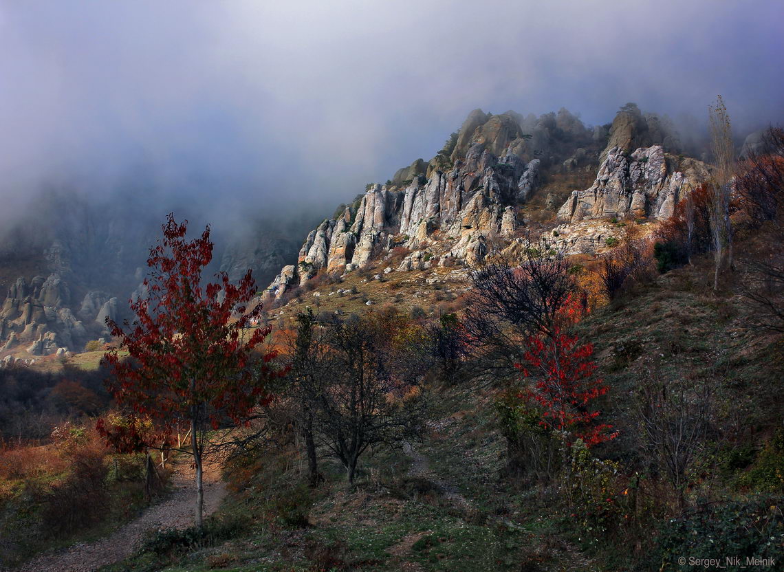 Долина привидений алушта фото