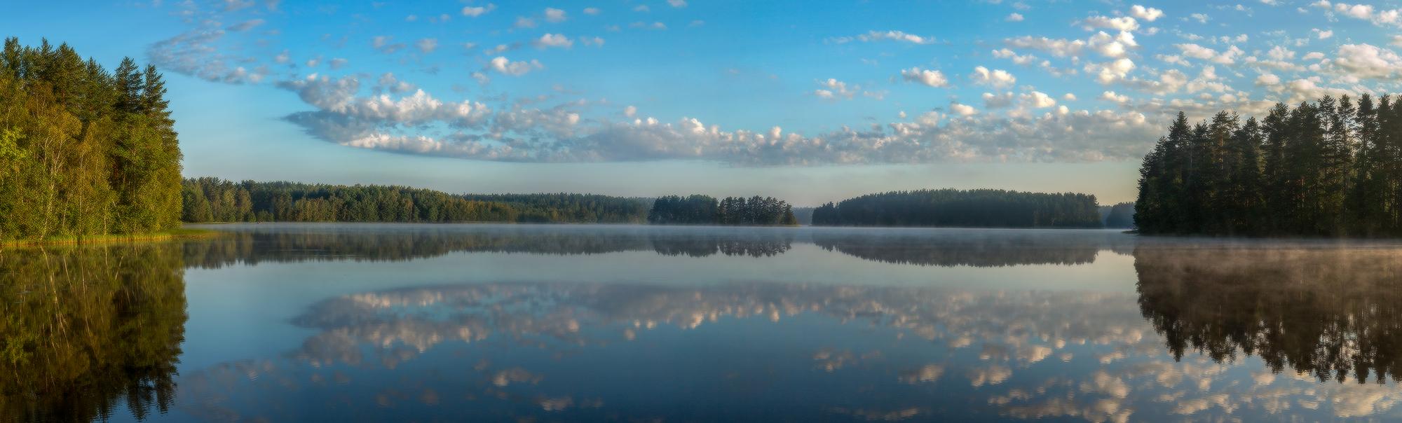 Зеркальное озеро Зеленогорск