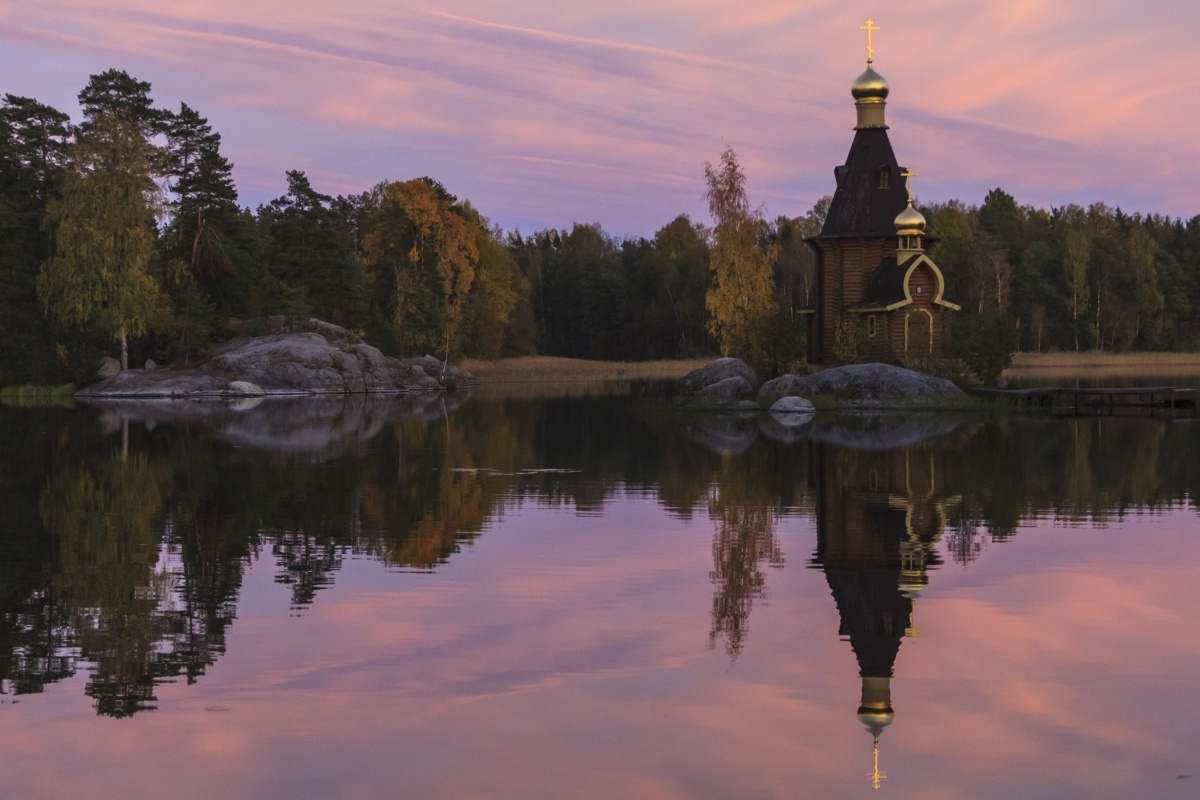 Карелия храм Андрея Первозванного