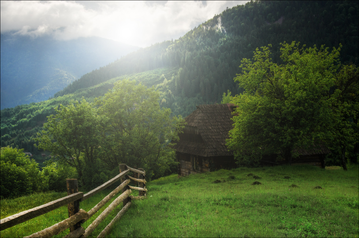 Дом в горах Карпаты