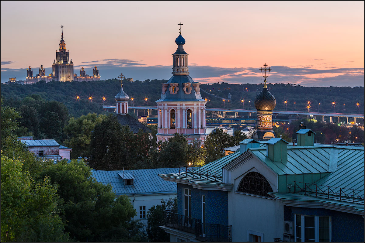 Андреевский монастырь в москве