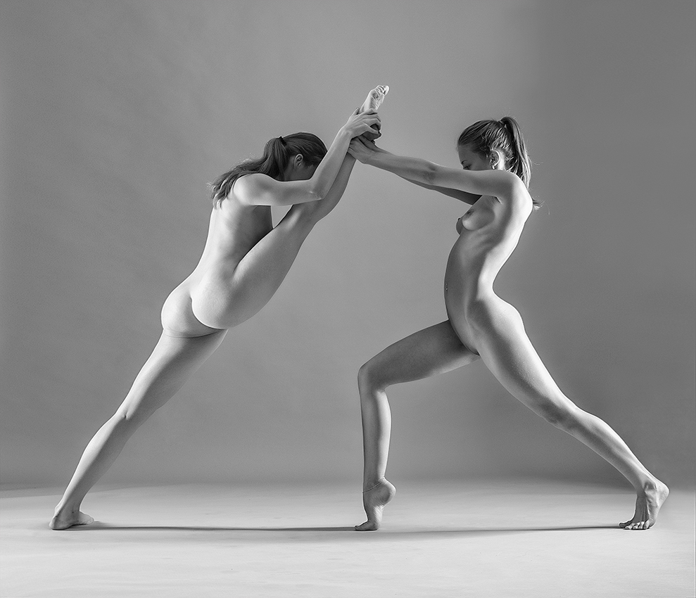 Nude art modelling