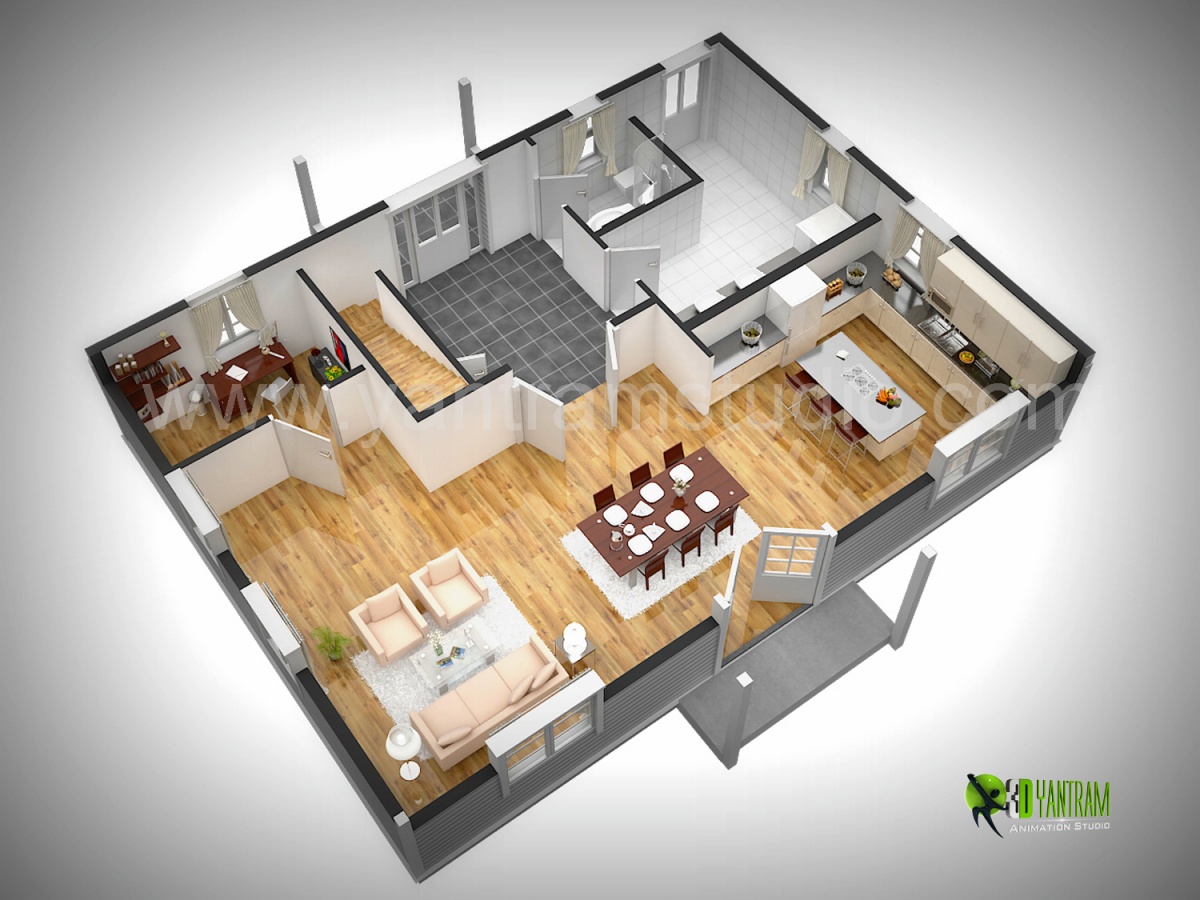 Floorplan 3d проекты