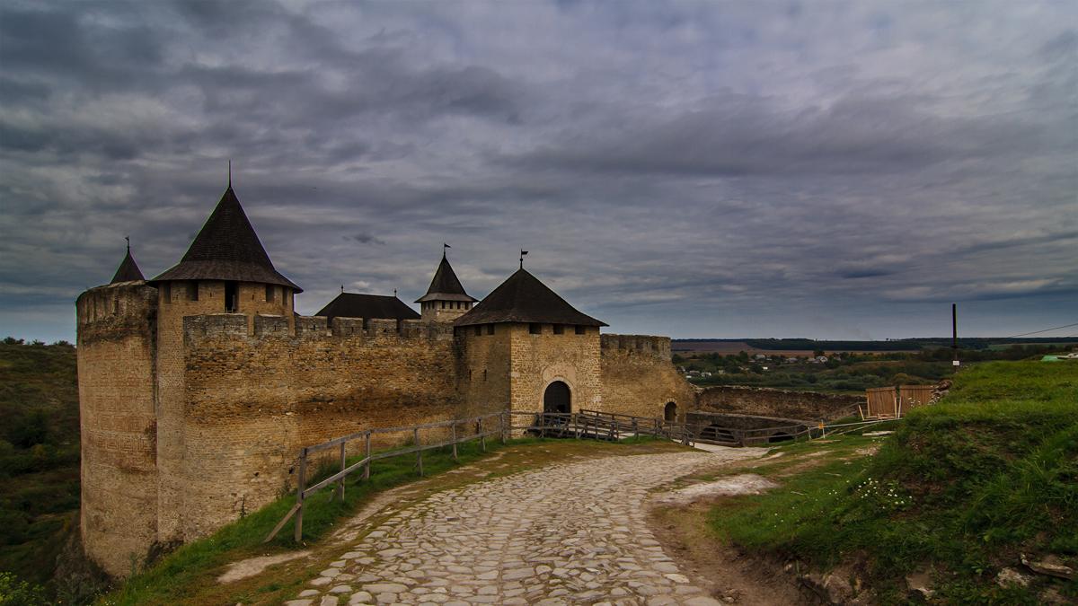 Фото хотинской крепости