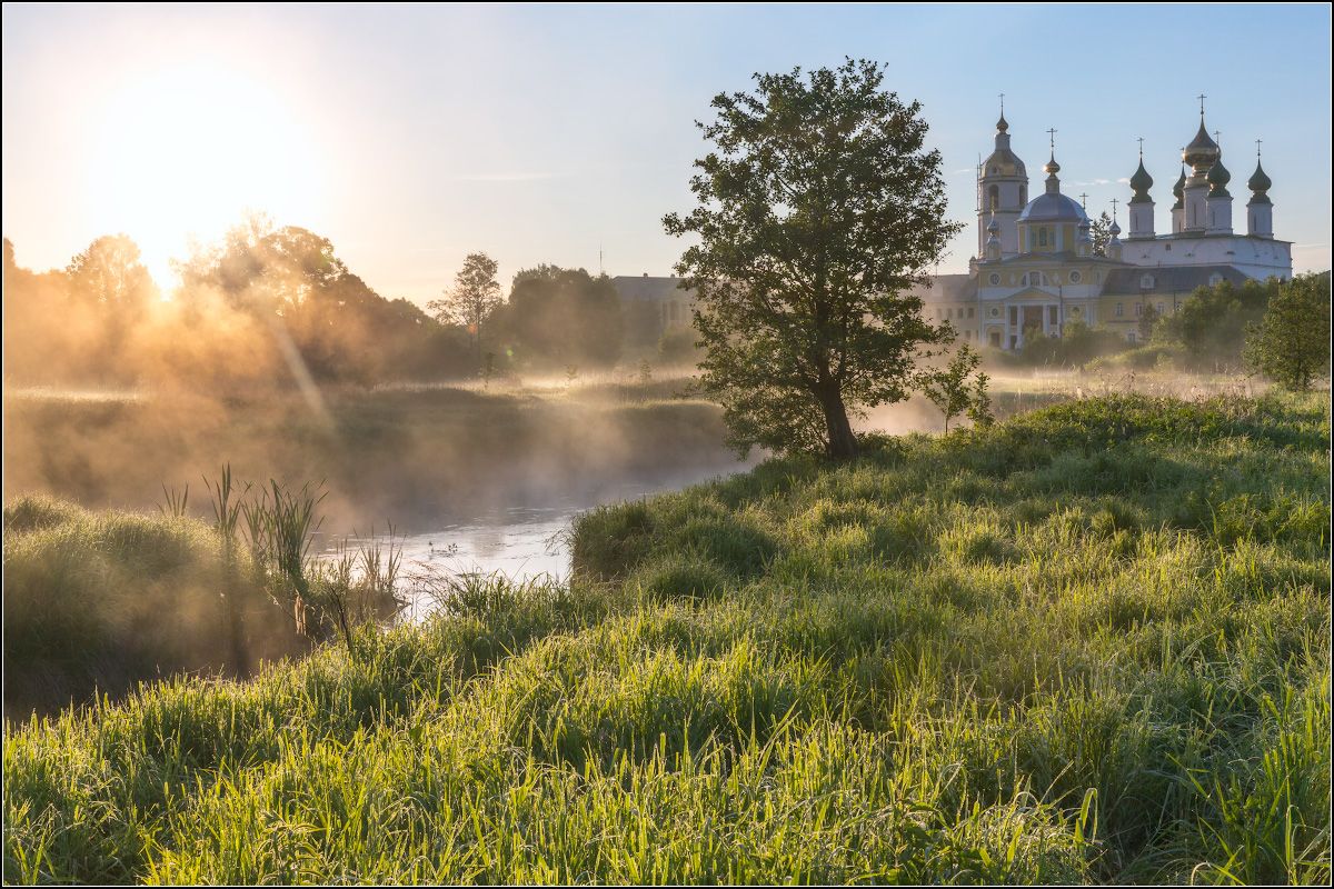 Фото православное утро. Река Молохта Ивановская область. Река Молохта. Благословение на день грядущий. Доброе утро Церковь.