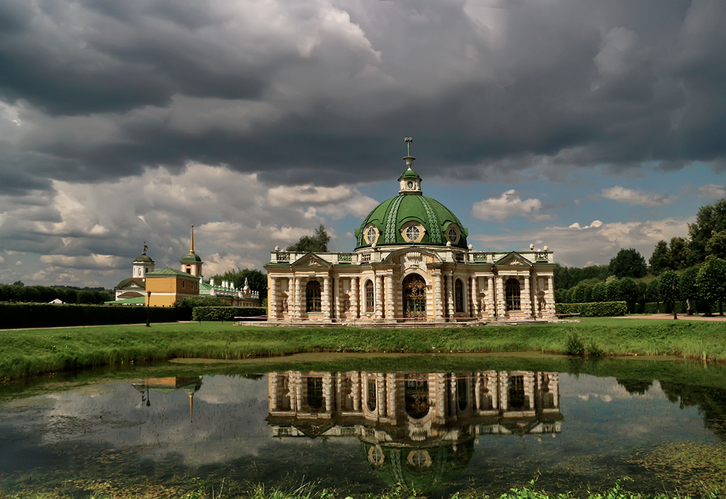 Усадьба кусково грот фото