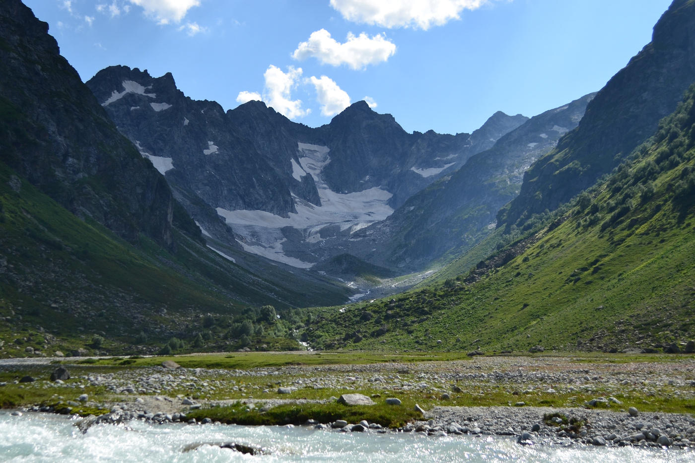 Горные ледники Кавказа