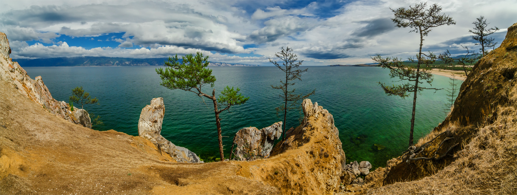 Байкал панорама лето
