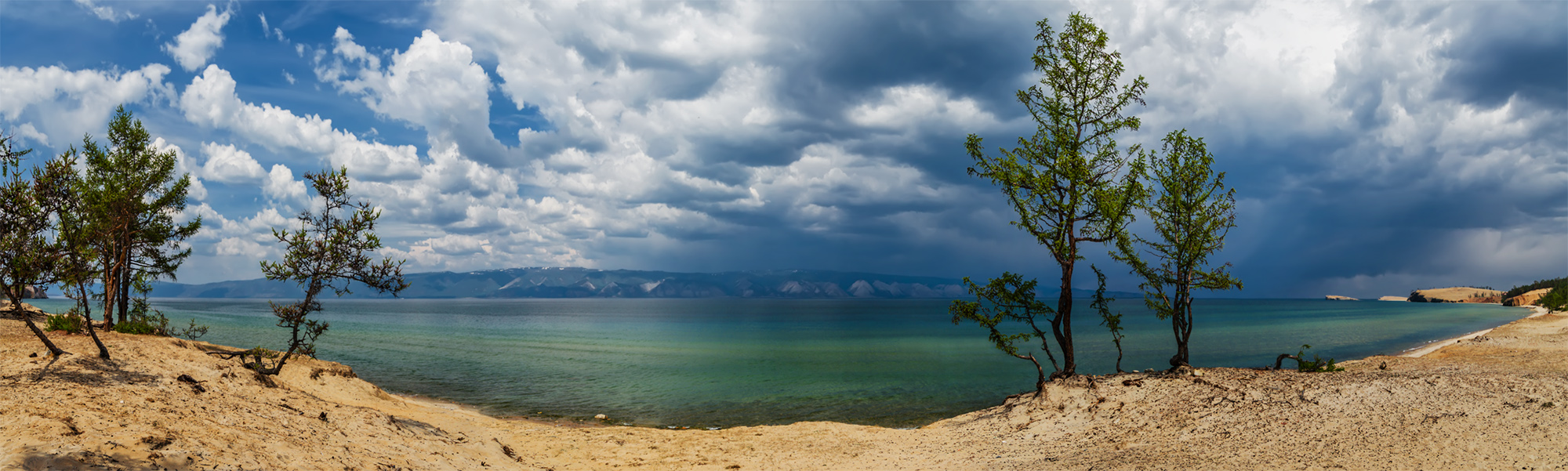 Байкал летом панорама