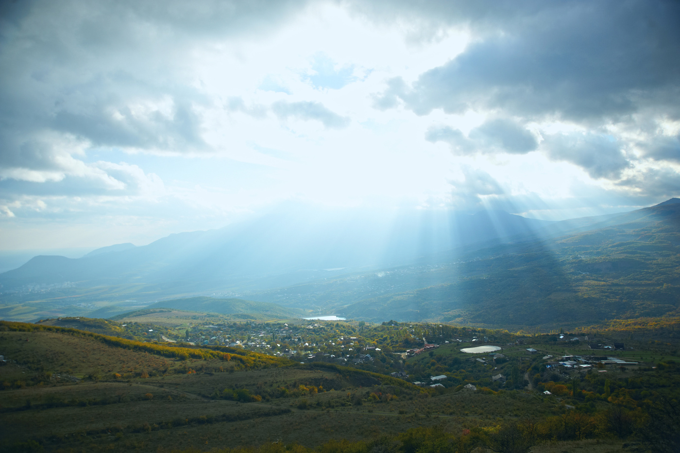 Фото лучистое крым село