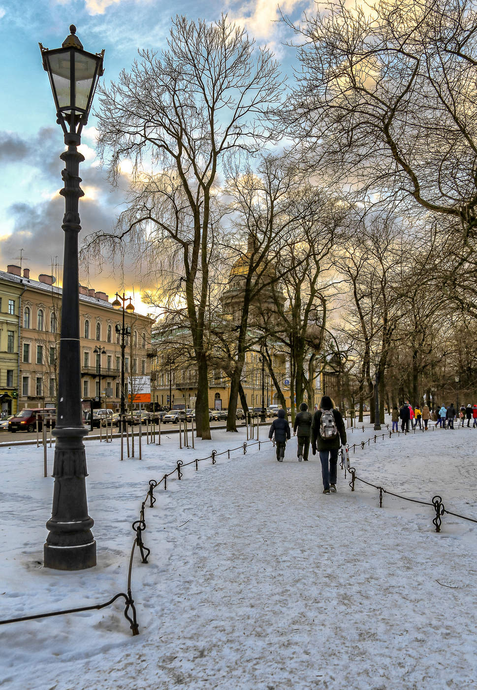 санкт петербург январь